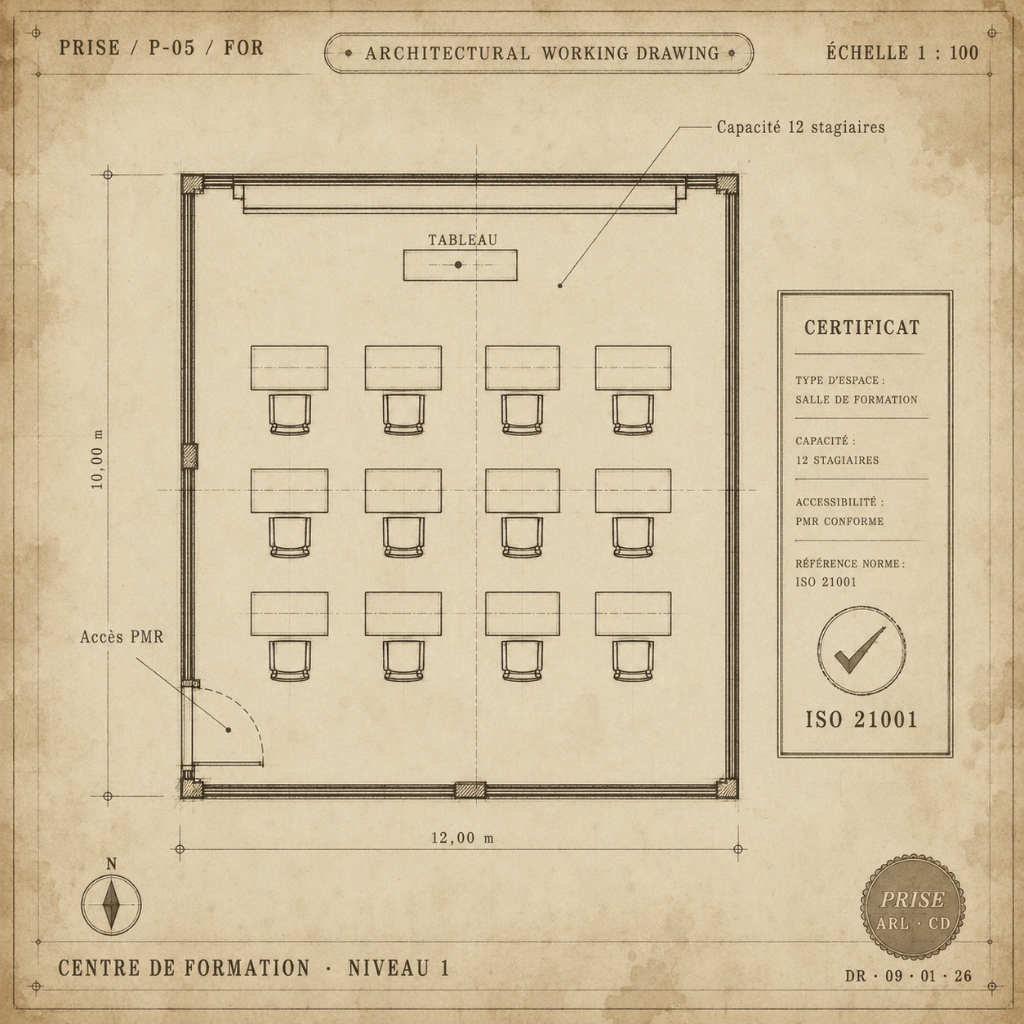 Centre de formation · Niveau 1